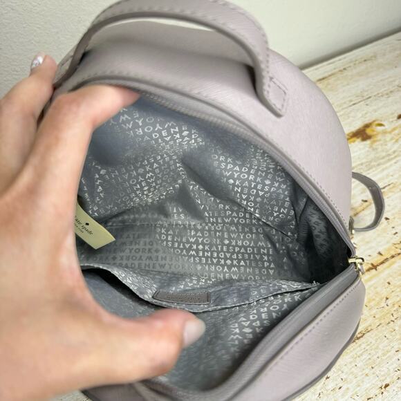 Kate Spade Sammi Greta Court Glitter Small Backpack One Size - Picture 8 of 13